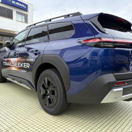 日曜日にトレイルシーカーがやってきます！